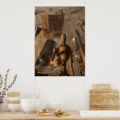 Poster robot voyou (Cuisine)