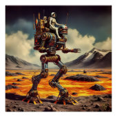 Poster Robotique rétro (Devant)