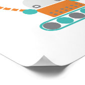 Poster Robots Childrers Custom Growth Hight Chart - Art (Coin)