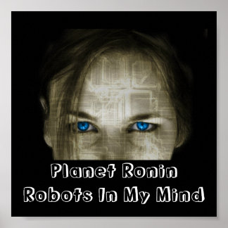 Poster Robots Dans Mon Esprit