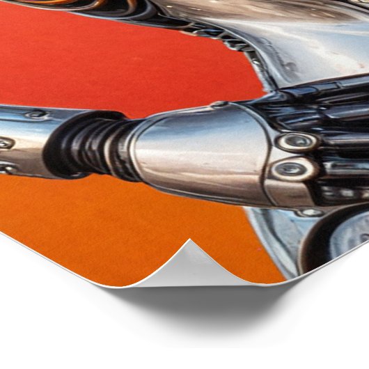 Poster Robots féminins amoureux (Coin)