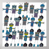 Poster Robots, Robots, Robots ! (Devant)