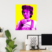 Poster Robyn Williams Pop Art (Bureau à domicile)