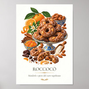 Poster Roccocò – Vintage Italian Dessert