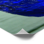 Poster Roche bleue (Coin)