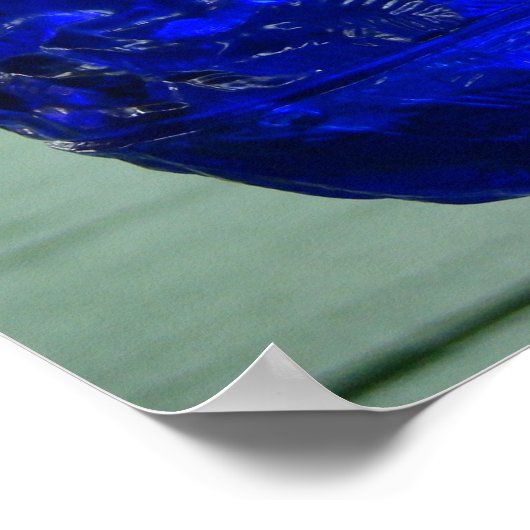 Poster Roche bleue (Coin)