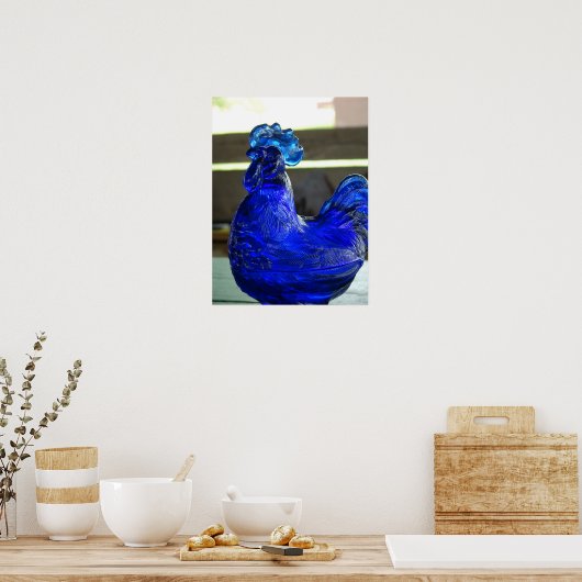 Poster Roche bleue (Cuisine)