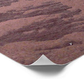 POSTER ROCHE CARRÉE D'EAU DU CANYON ANTELOPE (Coin)