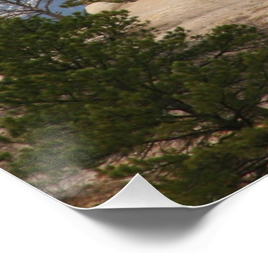 Poster Roche de Pulpit avec pointe Pikes (Coin)