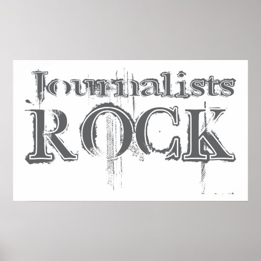 Poster Roche des journalistes (Devant)