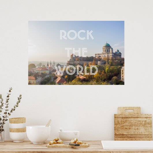 Poster Roche le monde ! (Cuisine)