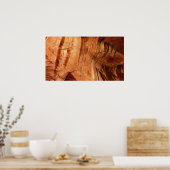 Poster Roche striée de double arc Alcôve I de Sion (Cuisine)