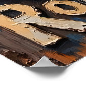 Poster Roche sur le toit : Lion's Midnight Blues (Coin)