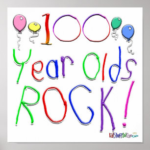 Poster Rocher à 100 ans !