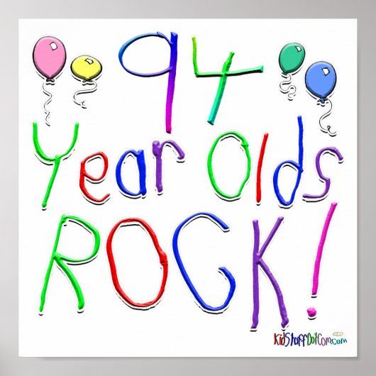 Poster Rocher à 94 ans ! (Devant)