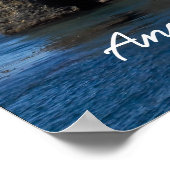 Poster Rocher arc de l'île d'Anacapa (Coin)