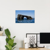 Poster Rocher arc de l'île d'Anacapa (Bureau à domicile)