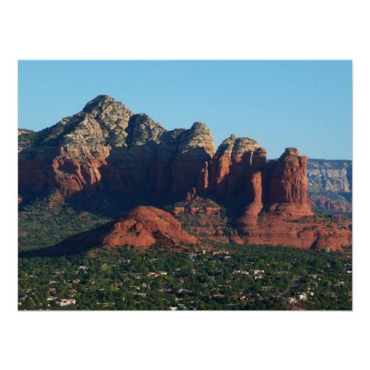 Poster Rocher Coffee Pot I à Sedona Arizona (Devant)