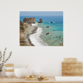 Poster Rocher D'Aphrodite, Chypre (Cuisine)