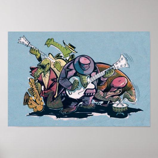 Poster Rocher de crocodile (Devant)