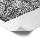 Poster Rocher de l'Inscription, près du Pueblo de Zuni (Coin)