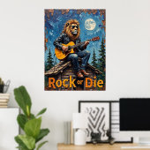 Poster Rocher de Nocturne : Rooftop King (Bureau à domicile)