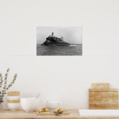 Poster Rocher de Tillamook, dominé par son phare (Cuisine)