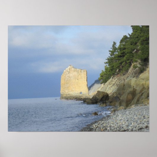 Poster Rocher de voile (Devant)