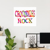 Poster Rocher des crocodiles (Bureau à domicile)