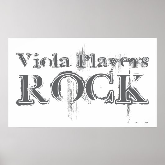 Poster Rocher des joueurs de viola (Devant)