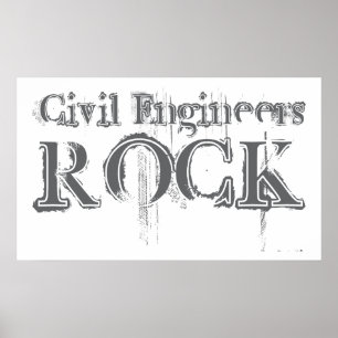 Poster Rocher du génie civil