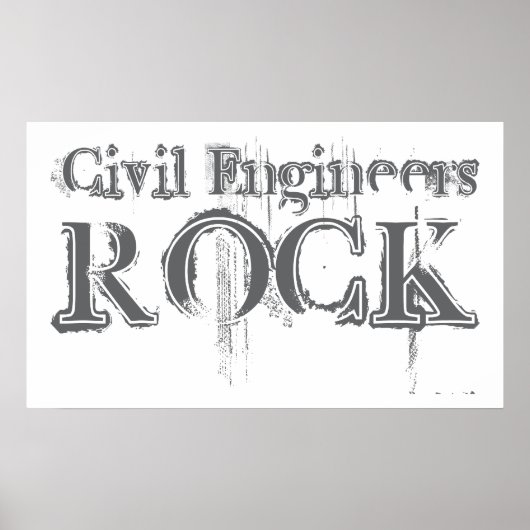 Poster Rocher du génie civil (Devant)