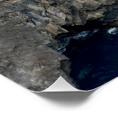 Poster Rocher en mer (Coin)