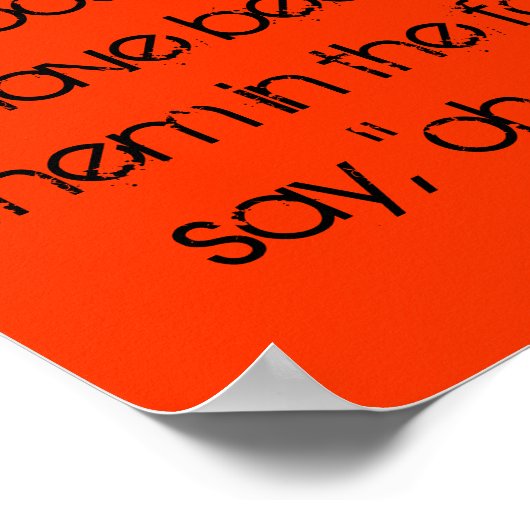 Poster Rocher, papier, rocher. (Coin)