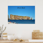 Poster Rocher Percé dans le golfe du Saint-Laurent (Cuisine)