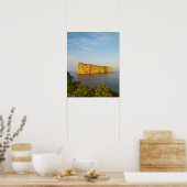 Poster Rocher Perce (Rocher Percé), Québec, Canada. (Cuisine)