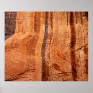 Poster Rocher rayé de Double Arch Alcove II à Zion