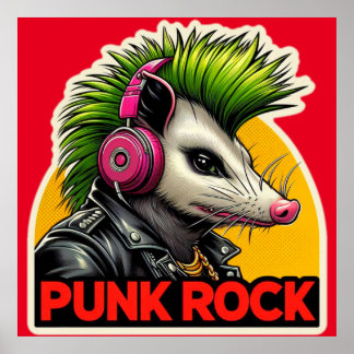 POSTER ROCHER VERT DE POSSUM-PUNK 2
