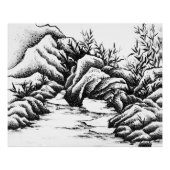 Poster Rochers (Devant)