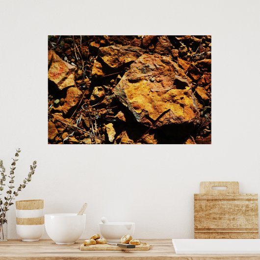 Poster Rochers (Cuisine)