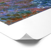 Poster Rochers à Belle-Ile Claude Monet (Coin)