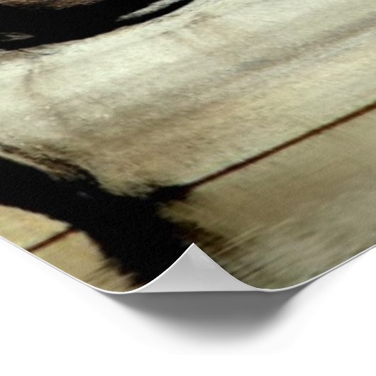 Poster Rochers à Watson Lake (Coin)