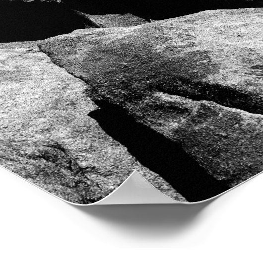 Poster Rochers au parc national Joshua Tree (Coin)