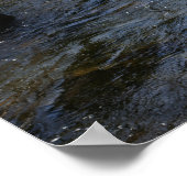 Poster Rochers Dans La Nature Du Fleuve (Coin)