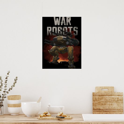 POSTER ROCHERS DE GUERRE (Cuisine)