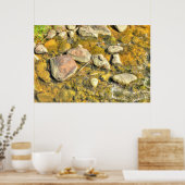 Poster Rochers de rivière (Cuisine)