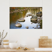 Poster Rochers le long de la rivière (Cuisine)