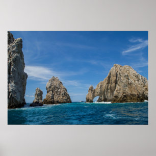 Poster Roches au-dessus de l'eau