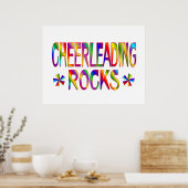 Poster Roches Cheerleader (Cuisine)