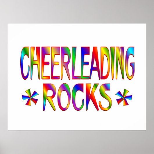 Poster Roches Cheerleader (Devant)